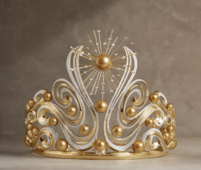 Behold the Philippine-made pearl-encrusted Miss Universe 2024 crown